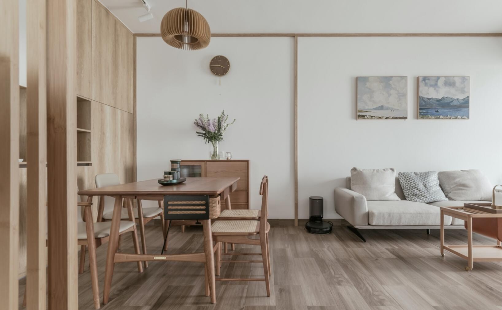 她84㎡家,简直是“教科书式布局”,动线完美,储物空间多到爆