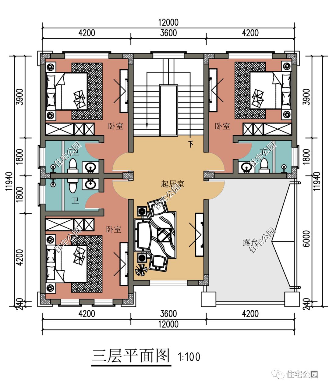10套农村建房图纸不用买