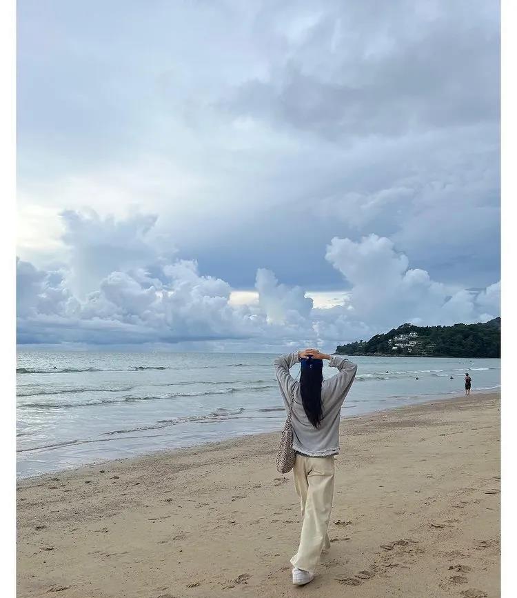 韩孝周|韩国知名女演员韩孝周分享泰国行美照