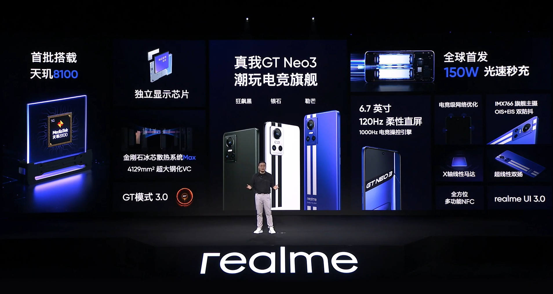 红米手机|同样搭载天玑8100，价格相差100，红米K50和真我GT Neo3谁更强？