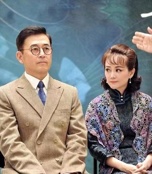穿衣搭配|王志飞夫妇同台，妻子身着民国阔太装展现优雅气质，但却很显老