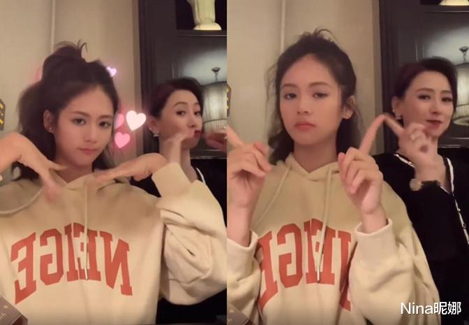 基因真强大！翁虹14岁女儿穿卫衣跳舞五官似妈烙饼，battle妈妈赢面大