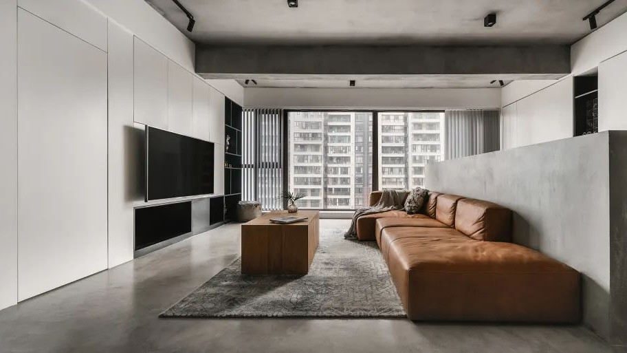 简约工业风，低调安静水泥灰，装出别样高级美