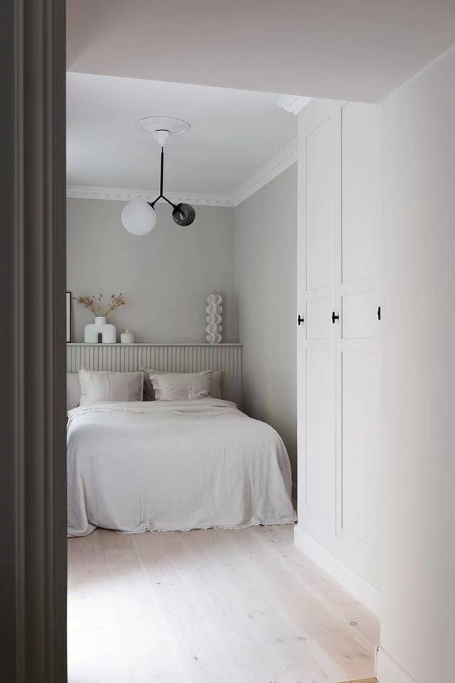 带美妙庭院的一楼38平公寓,柔和色彩打造宜人氛围,舒适宜居