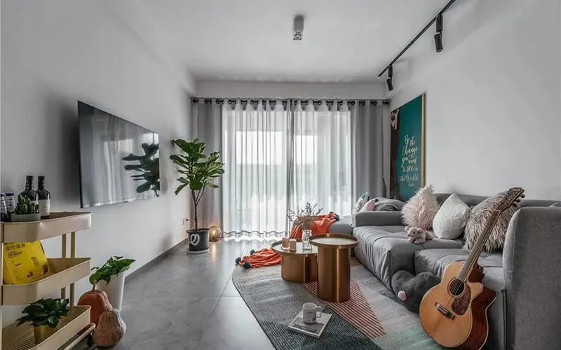 小户型客厅这样装真的很加分,不愧是门面担当,颜值高得可怕