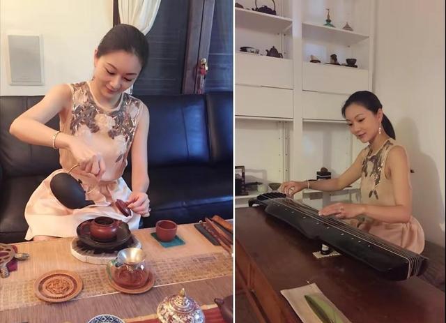 陈婷|陈婷的居家日常，弹琴泡茶练瑜伽，张艺谋却更爱老婆的芭蕾舞