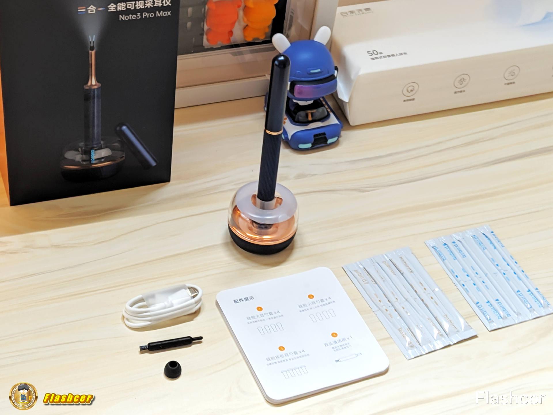 |再也不用跪求老婆帮掏耳了!因为有了bebird三合一全能可视采耳仪!