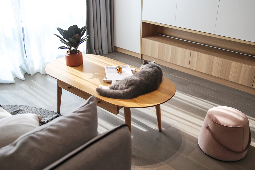 72平小户型装修，原木+暖色系搭配，这个家太治愈了！