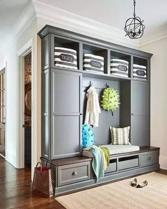 玄关只是用来放鞋子？看看别人家的玄关，客人都舍不得进门！