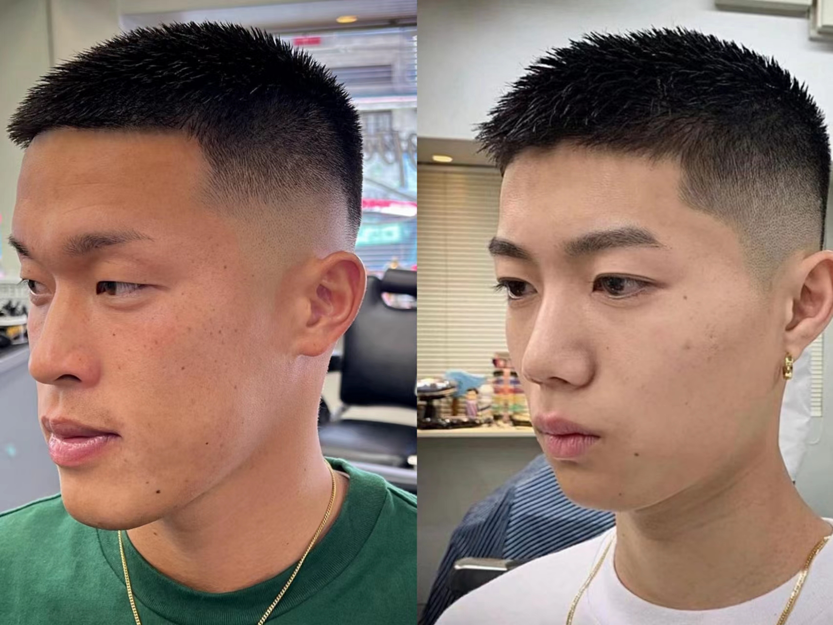 圆寸、板寸和美式寸头有啥不同?区别在于轮廓线条与精细度的不同