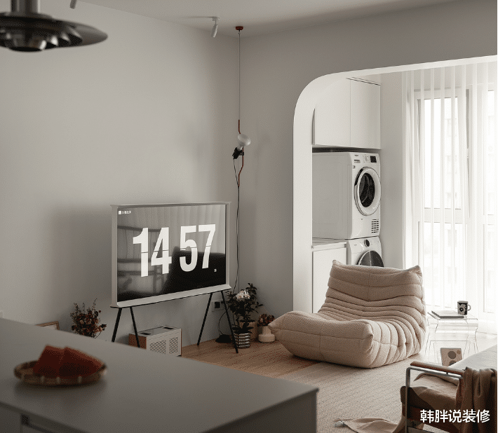 她家是一套90㎡的新房,因太会布置而走红,不豪华却很舒适