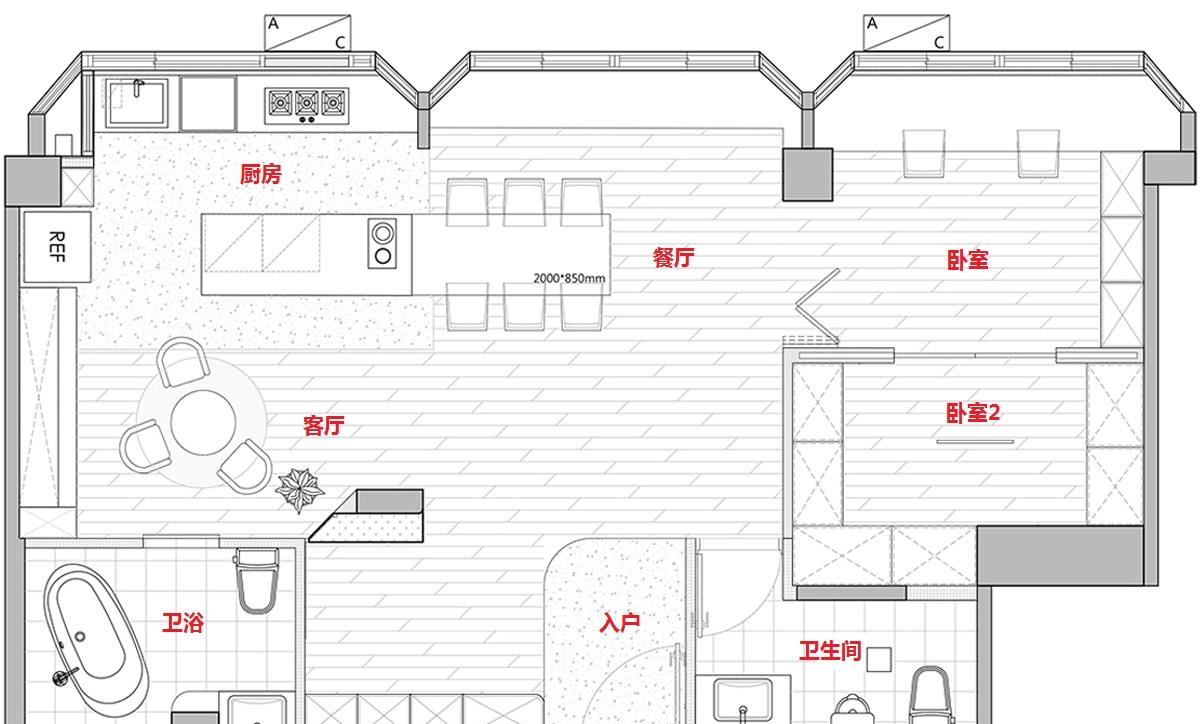 夫妻俩改造30年前的老房，82㎡空间利用到极致，这种敞亮感真棒
