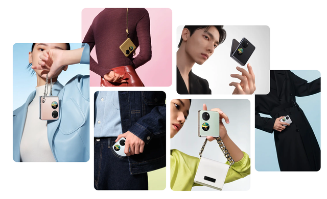 智能手机|多样变形后置自拍，你的华为Pocket S想怎么玩