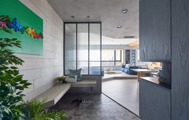 进门无玄关,鞋柜设计小技巧