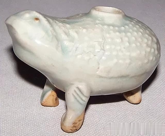 蜘蛛|贾宝国一真一假说瓷器(X130-仿湖田窑蟾盂)