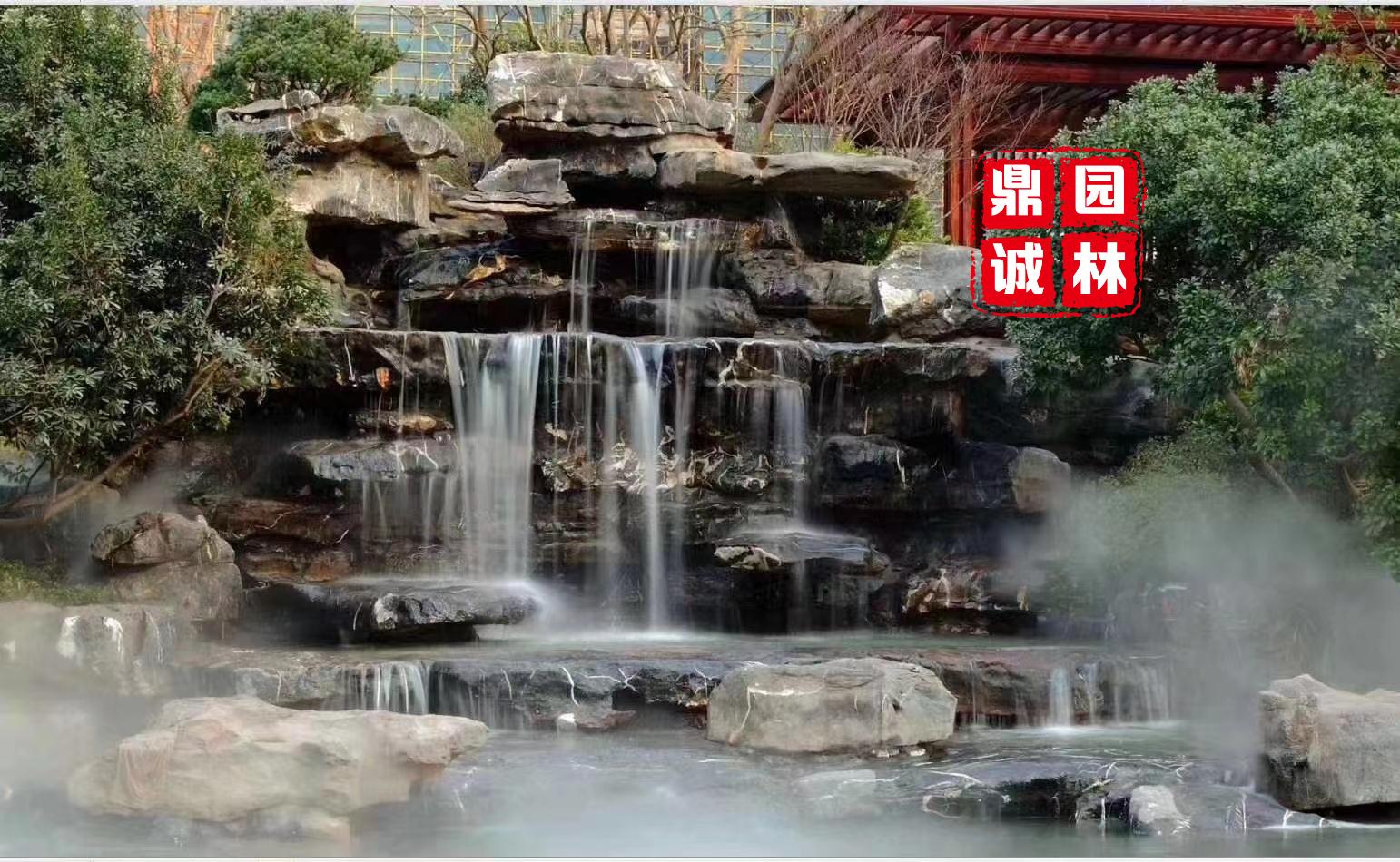 园林|太湖石园林假山流水堆叠造景石