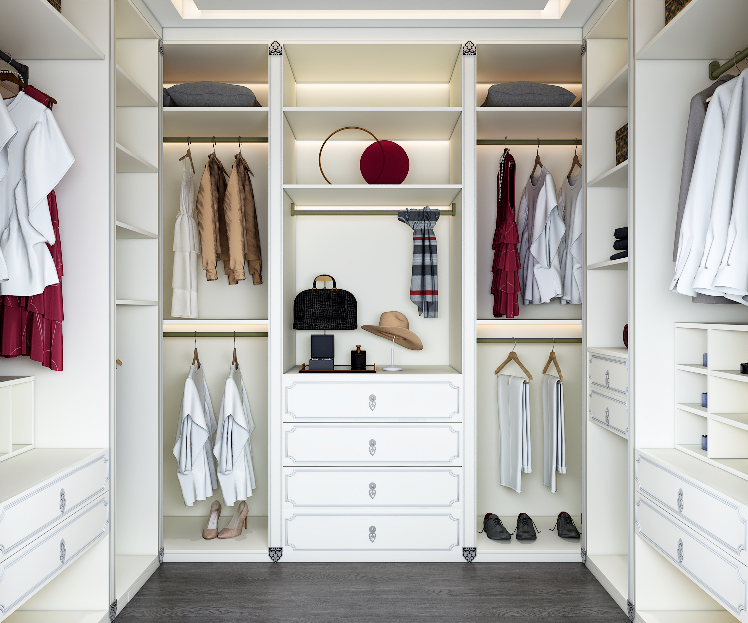 华中兔宝宝生告诉您为什么衣柜万万不要做到顶呢