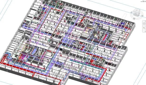 地库机电管线与支吊架如何深化设计?示例学习!