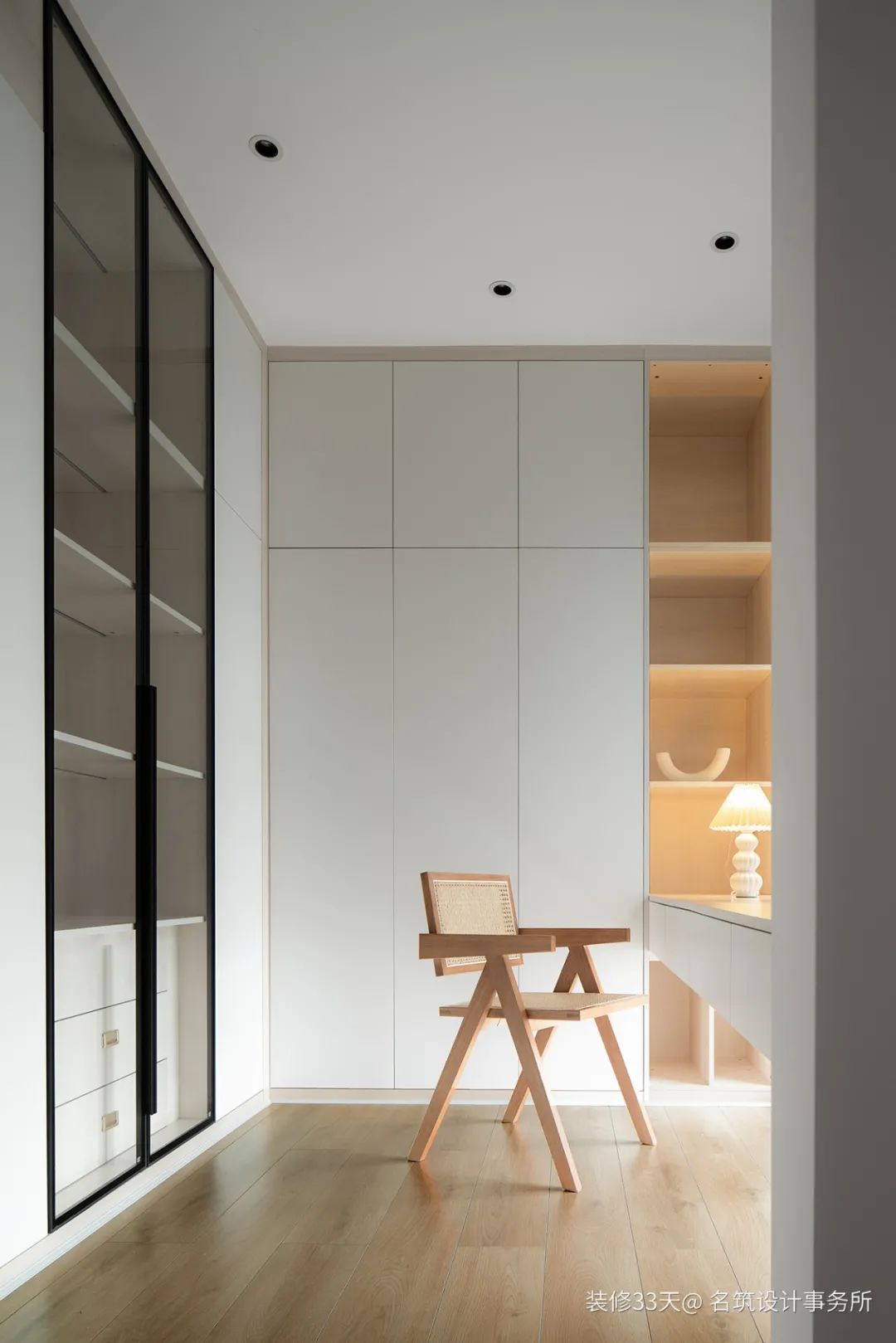 装修设计:102平现代简约奶油色柔美两居