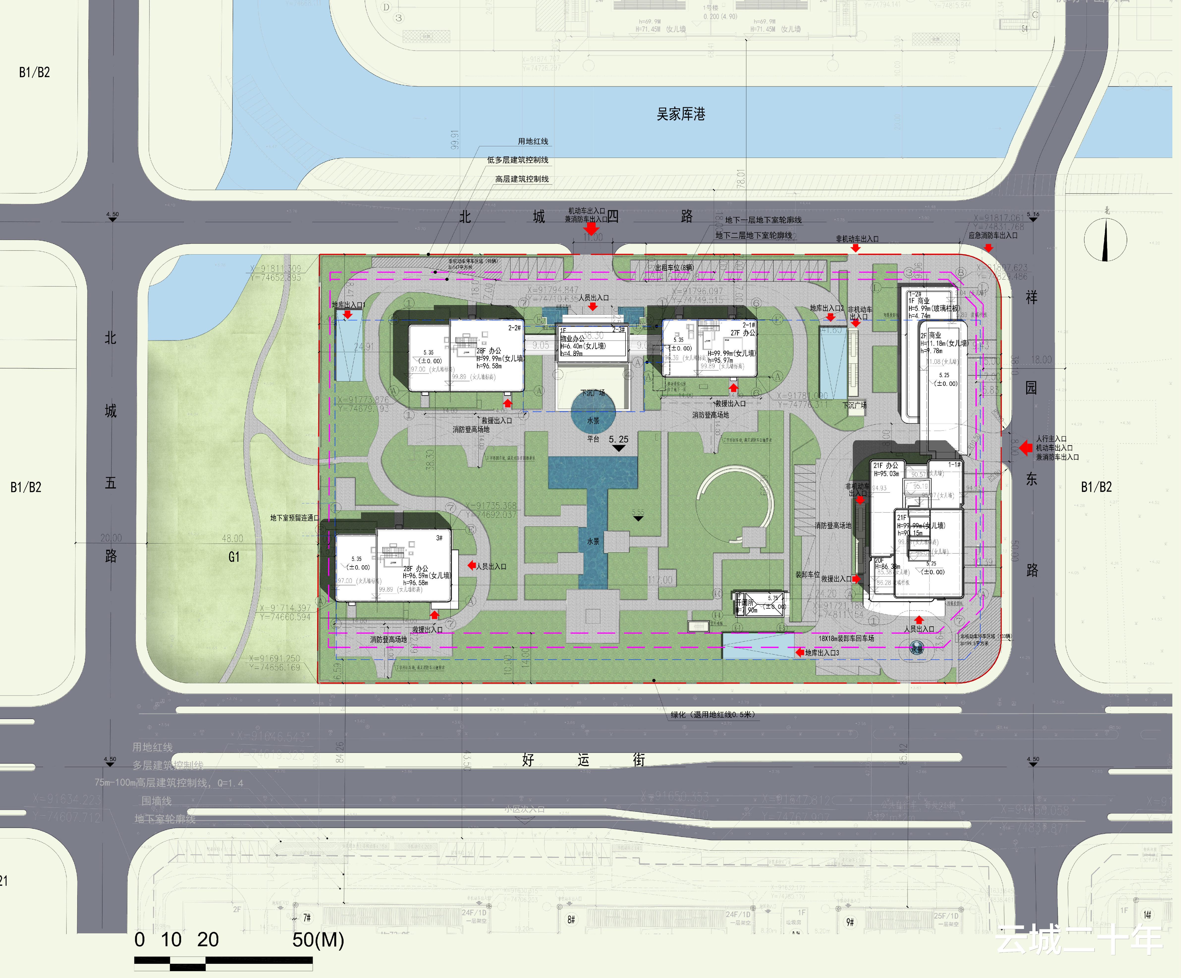 神户|杭州城北万象城南办公楼方案出炉，高端上档次！