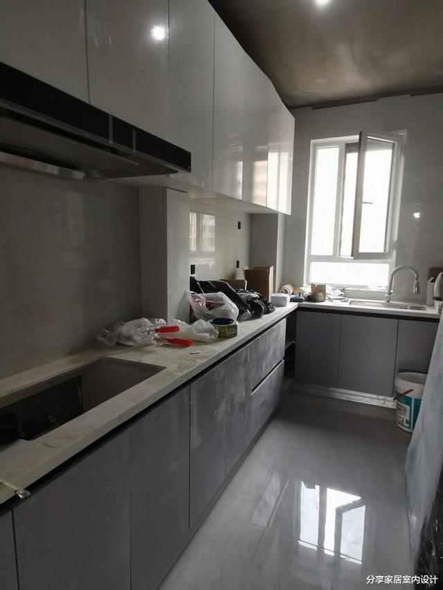 第一次装修新房,全屋定制白色的柜子,大家看看觉得“翻车”了吗