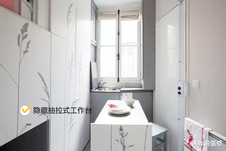 香港女孩的8㎡小窝,睡觉、洗澡、如厕都在柜子里,到处暗藏玄机