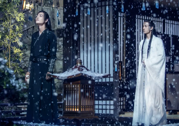 电视剧|《陈情令》播出以后特别火爆，特别的有看点，两个男主角太帅了