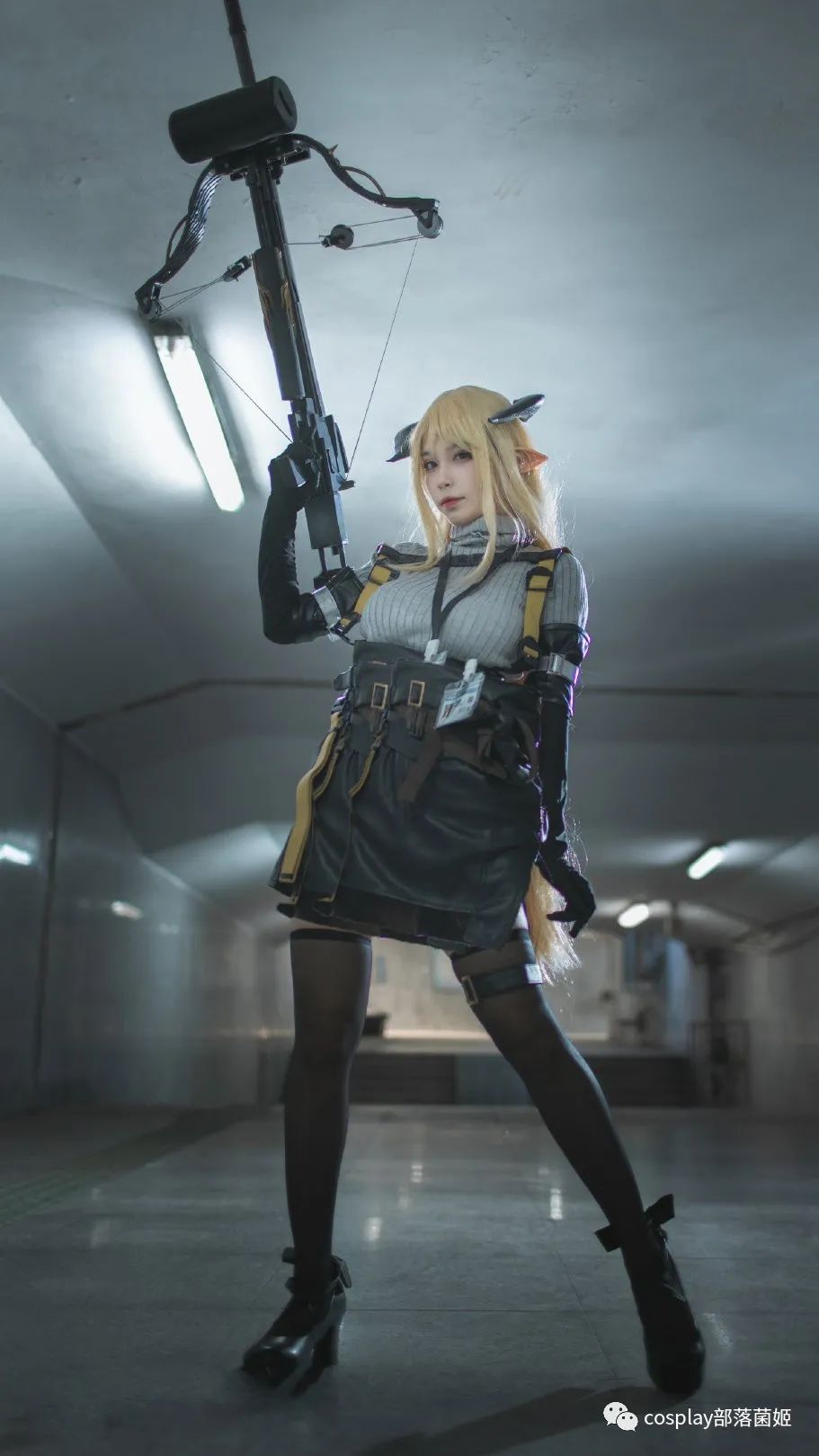 明日方舟|cos：明日方舟小姐姐cos正片@三無人型