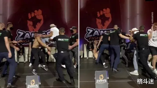 库鲁|发布会打架下死手！飞膝偷袭秒杀，引发拳迷愤怒！