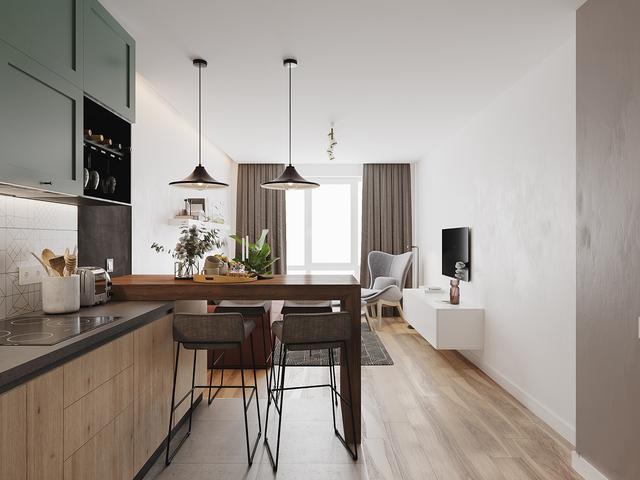 69平方米的小户型,装修设计效果超好看实用,朋友都觉得好