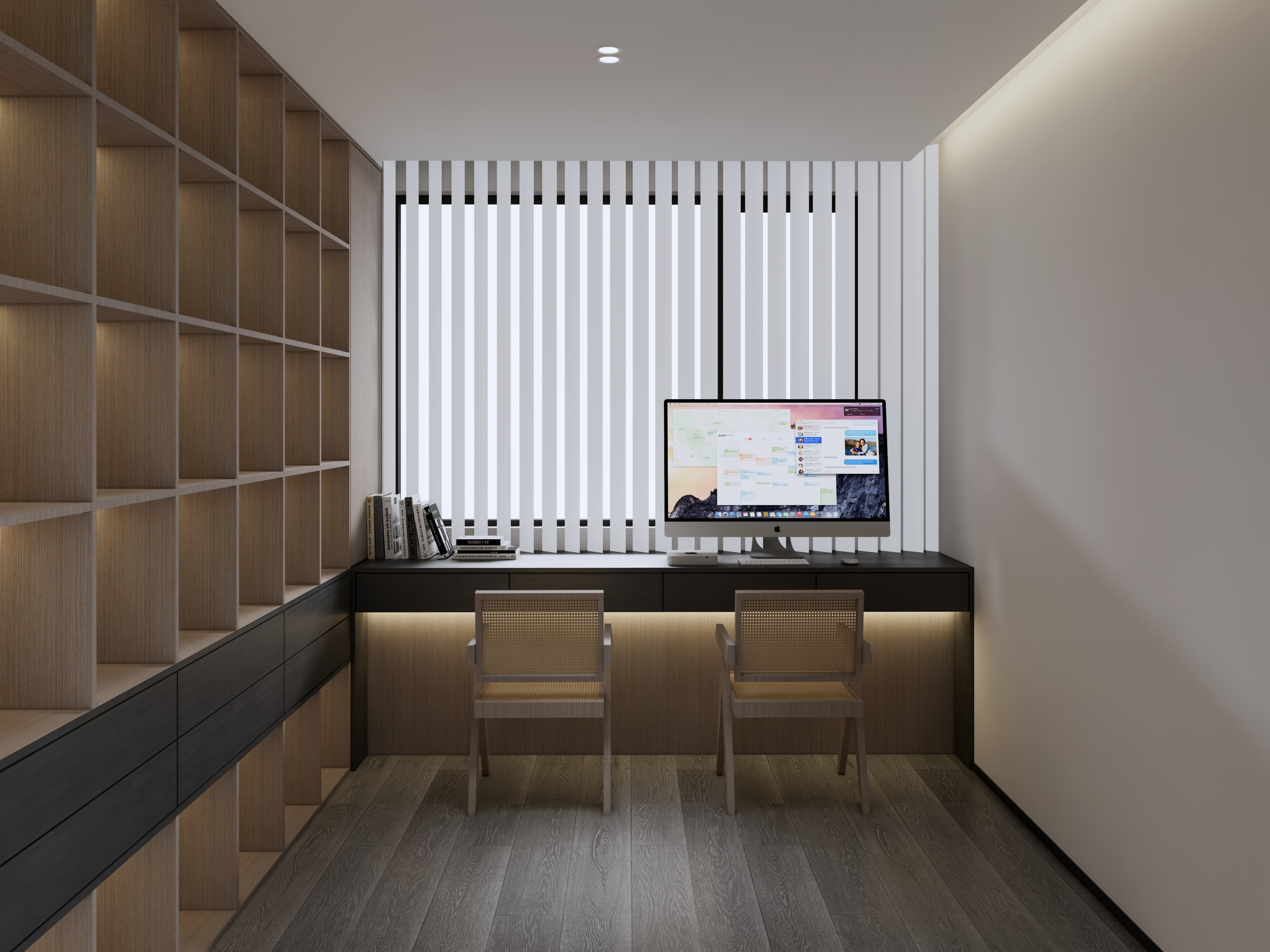 128㎡极简黑白灰,低调含蓄里的情感奔放