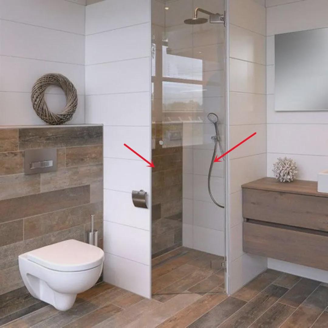 淋浴房隔断,这种“土、遮光”又开始流行了吗,还玩出新花样