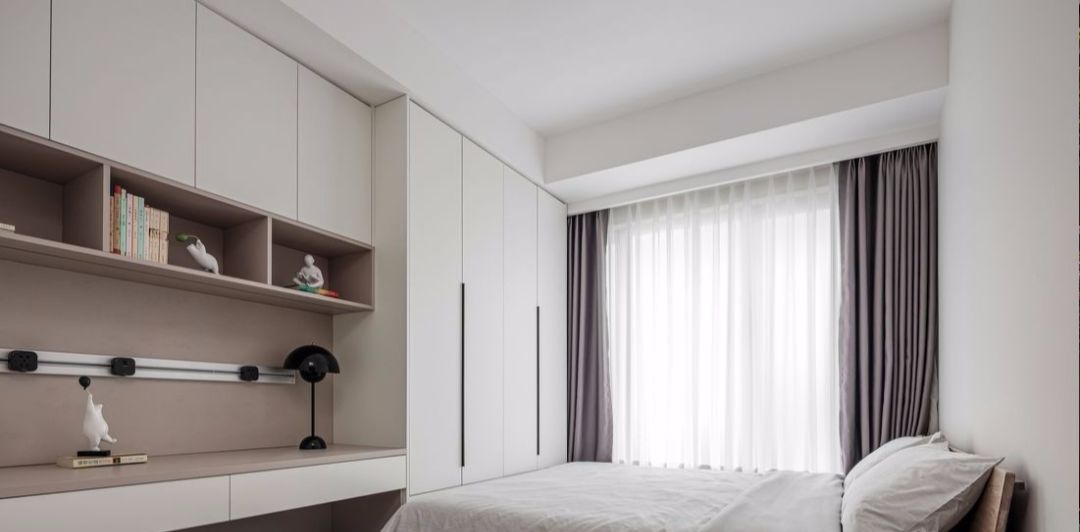 她家130平,全屋自然通透,墙面不做任何造型,简约大方耐看极了