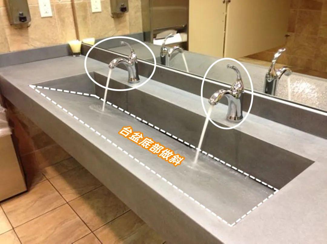 同样是洗漱台,用水泥砌一个更省钱,台盆加长,赢过双台盆设计!