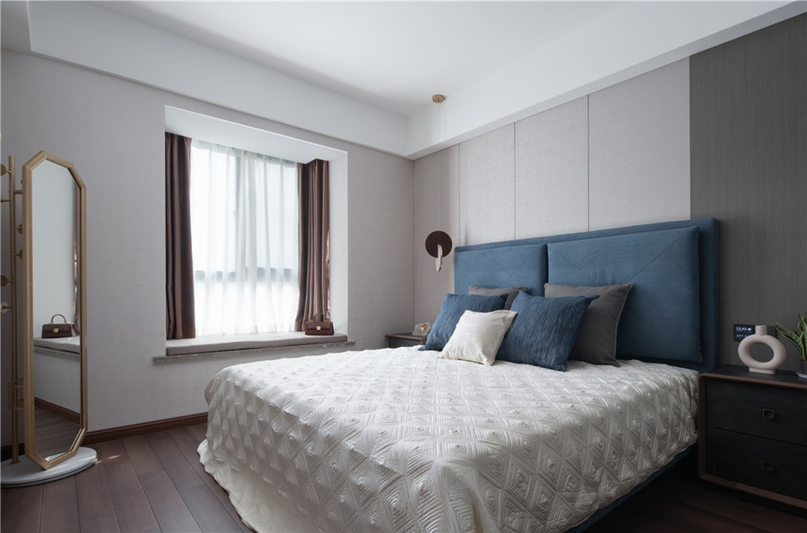 121平现代中式三居室,让空间回归安静,让精神得到满足