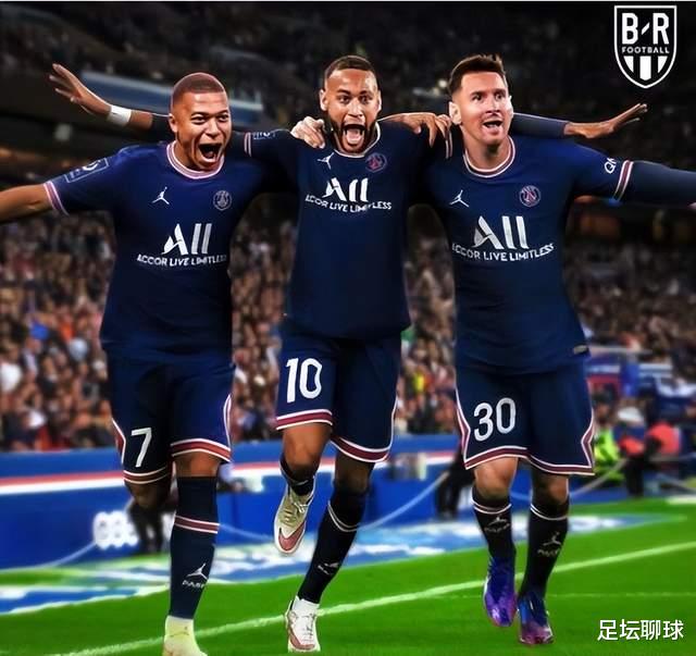 梅西|6-1!巴黎3人帽子戏法:姆巴佩独造5球,内马尔3球,梅西3次助攻