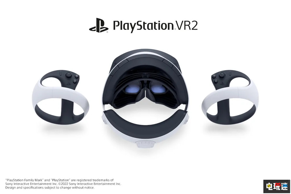 PS VR|索尼公开PSVR2设备外观 弧线设计搭配球形控制器