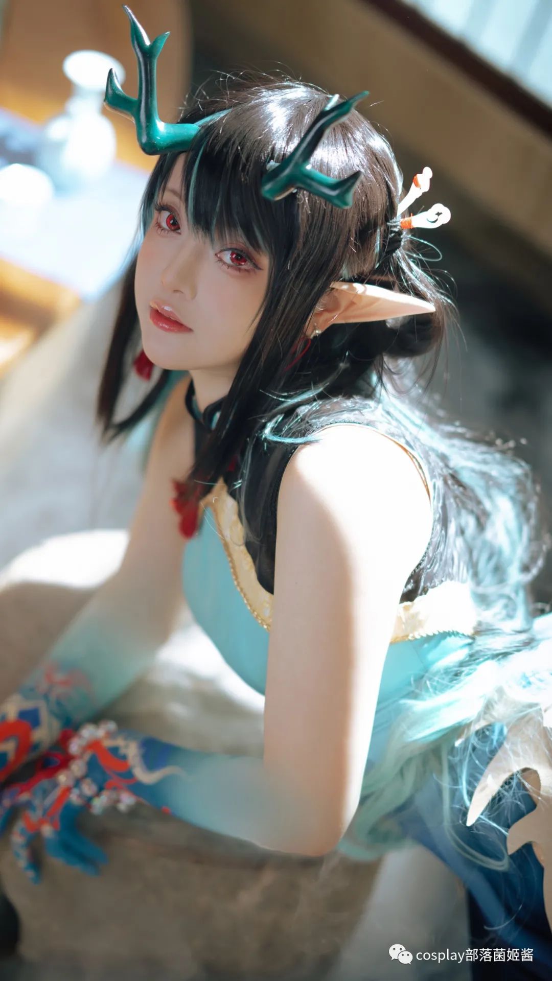 黑龙|cos：明日方舟染尘烟-夕cos正片@黑龙贯通