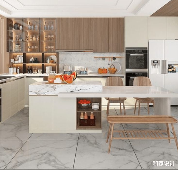 装修中厨房的设计，除了做饭，其实还应该具备社交功能！