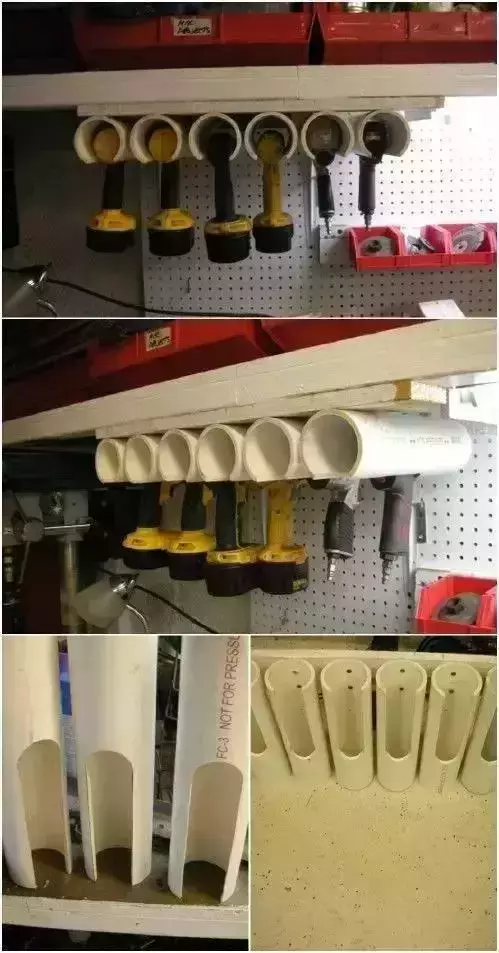 老爸在工地捡回PVC管,做出12种创意家具,不花一分钱!