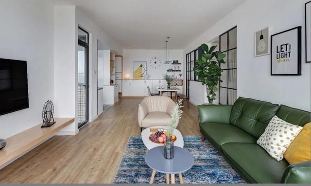 走进她家,才知道什么叫作简约大气,一进入玄关就把我迷住了