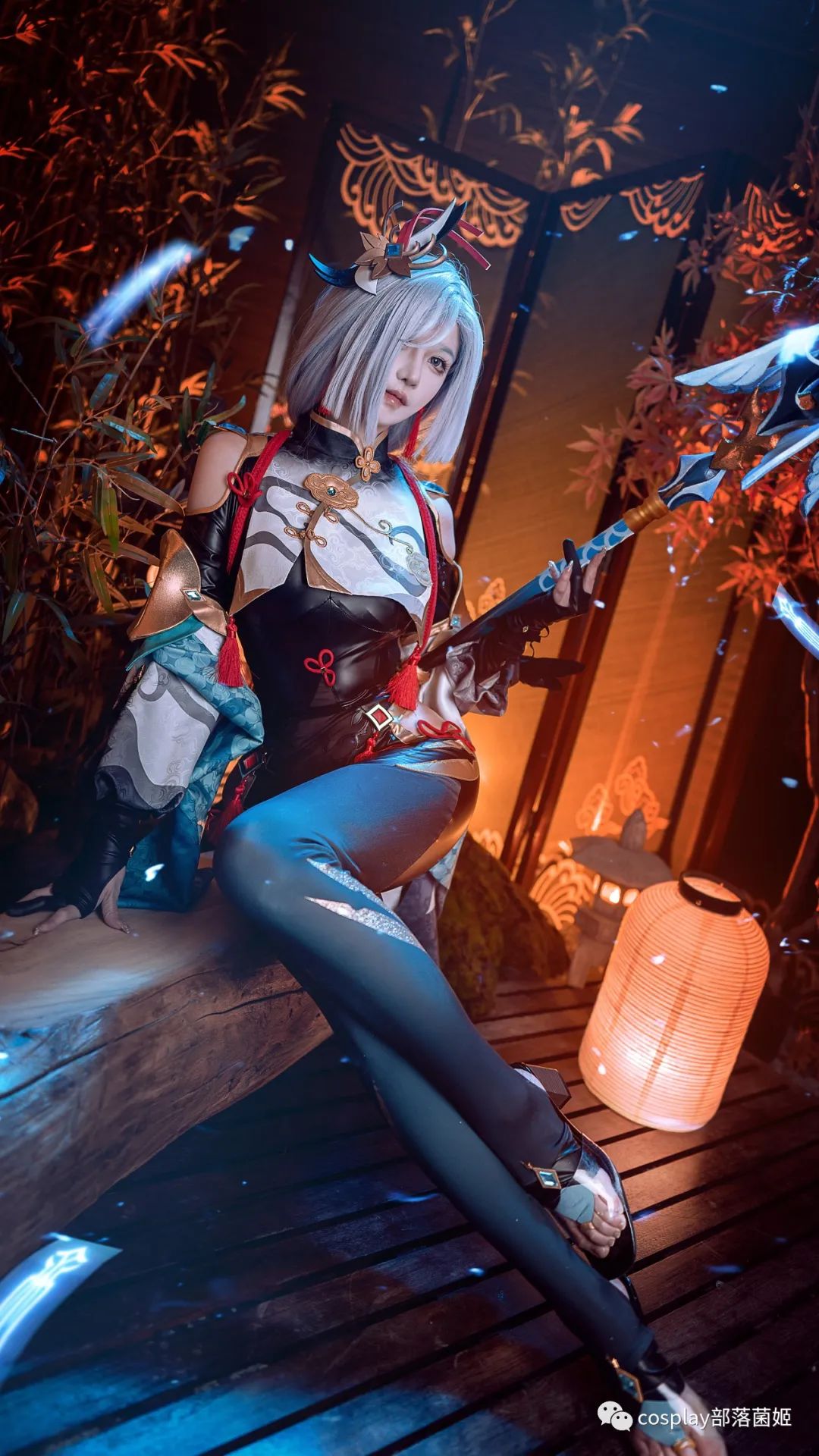 |cos：原神申鹤cos正片@露儿