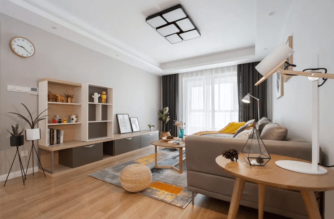 115㎡北欧+日式的混搭,15万能有这样的效果,值得大家借鉴模仿