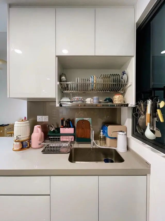 厨房|看了她家才知道,原来全屋网购搭配出来的效果很漂亮,真心羡慕