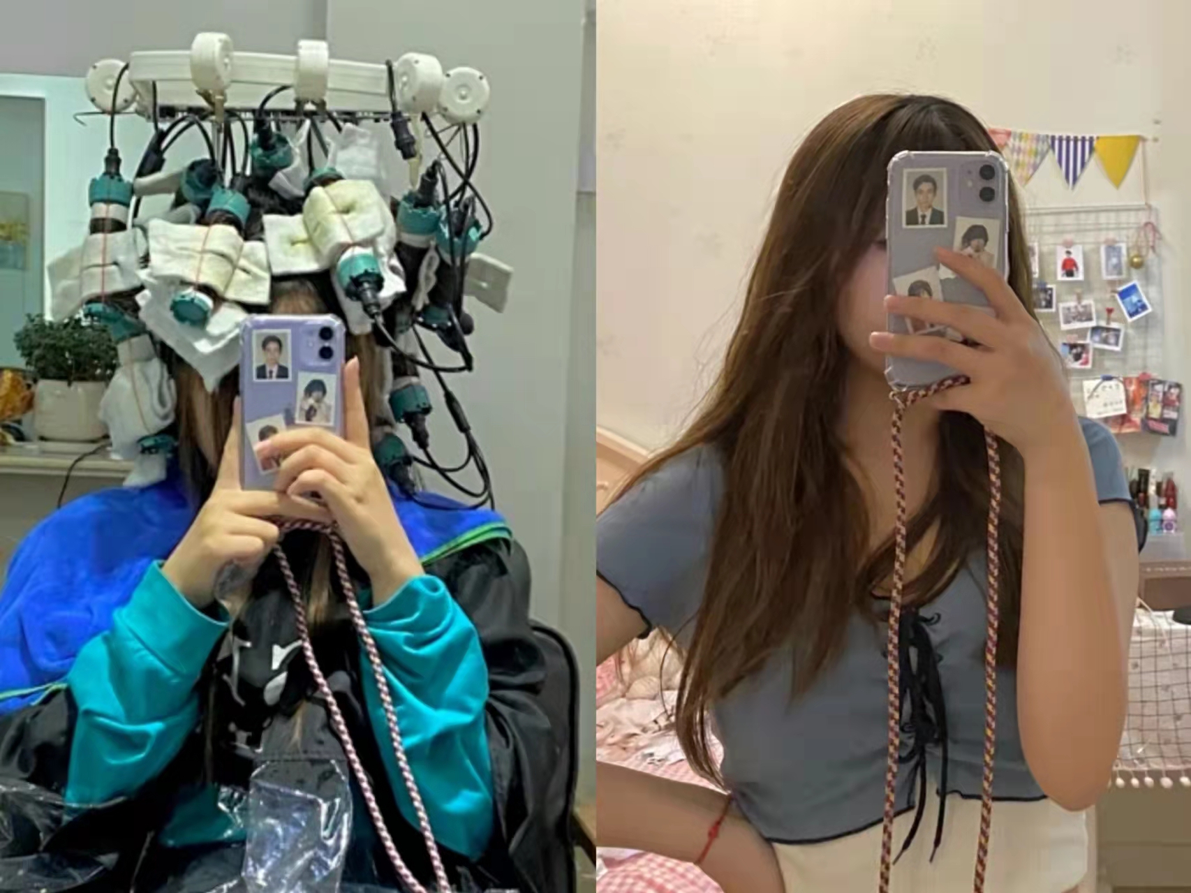 烫发 刚烫完的发型很好看，洗了两三次次就不太卷，是什么原因？