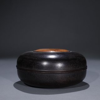 紫檀|旧藏【紫檀镶嵌 樱木】文房盖盒