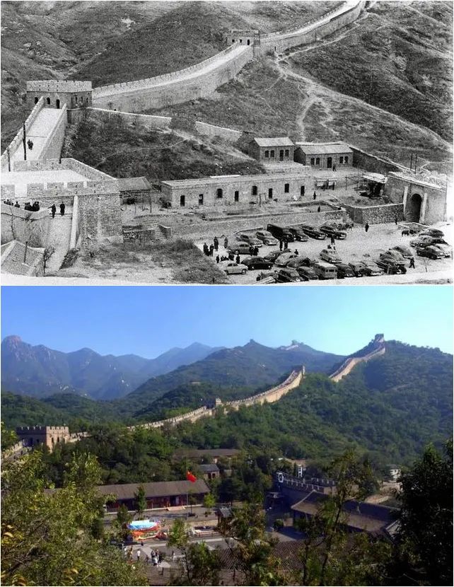 大连|一组你没见过的今昔对比照：世界著名景点100年前是什么样子？