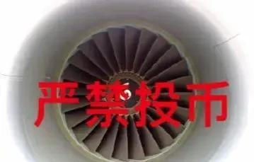 大妈第一次坐飞机,扔6个硬币进发动机求平安,警察:拘役10天