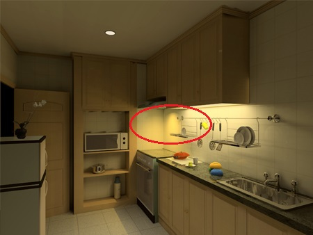 【幸福金芒果】装修攻略:厨房灯具怎么选,这4点要注意?