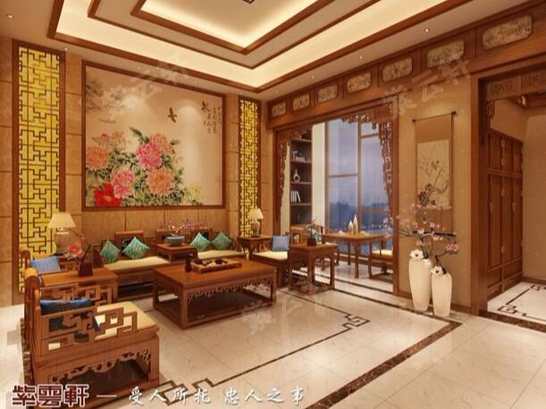 海棠木木作搭配缅花红木家具，这样的中式装修喜欢吗